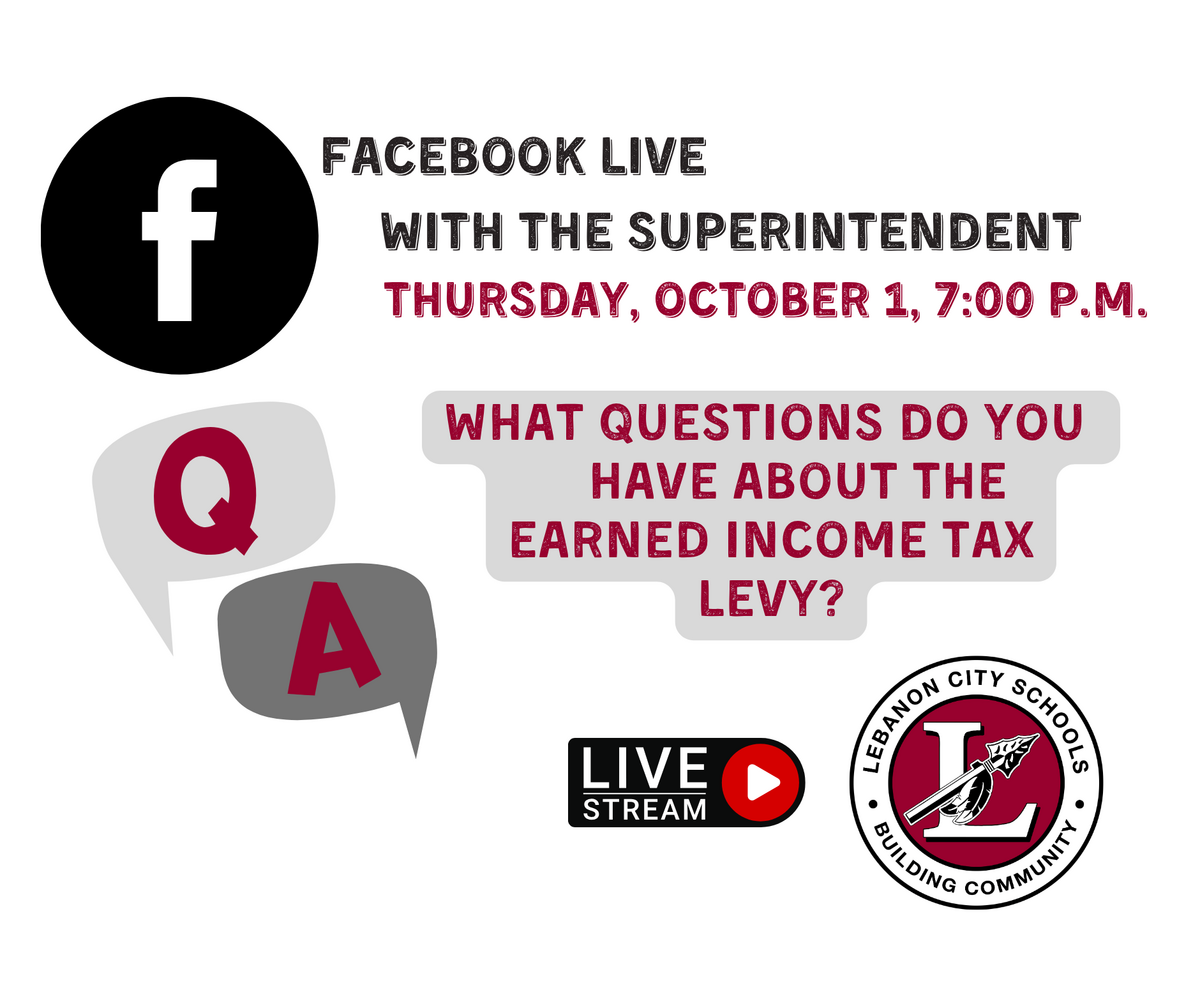 Facebook live October 1